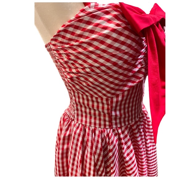 Unique Vintage Dresses Retro Nwt Red White Gingham Dress From — free download